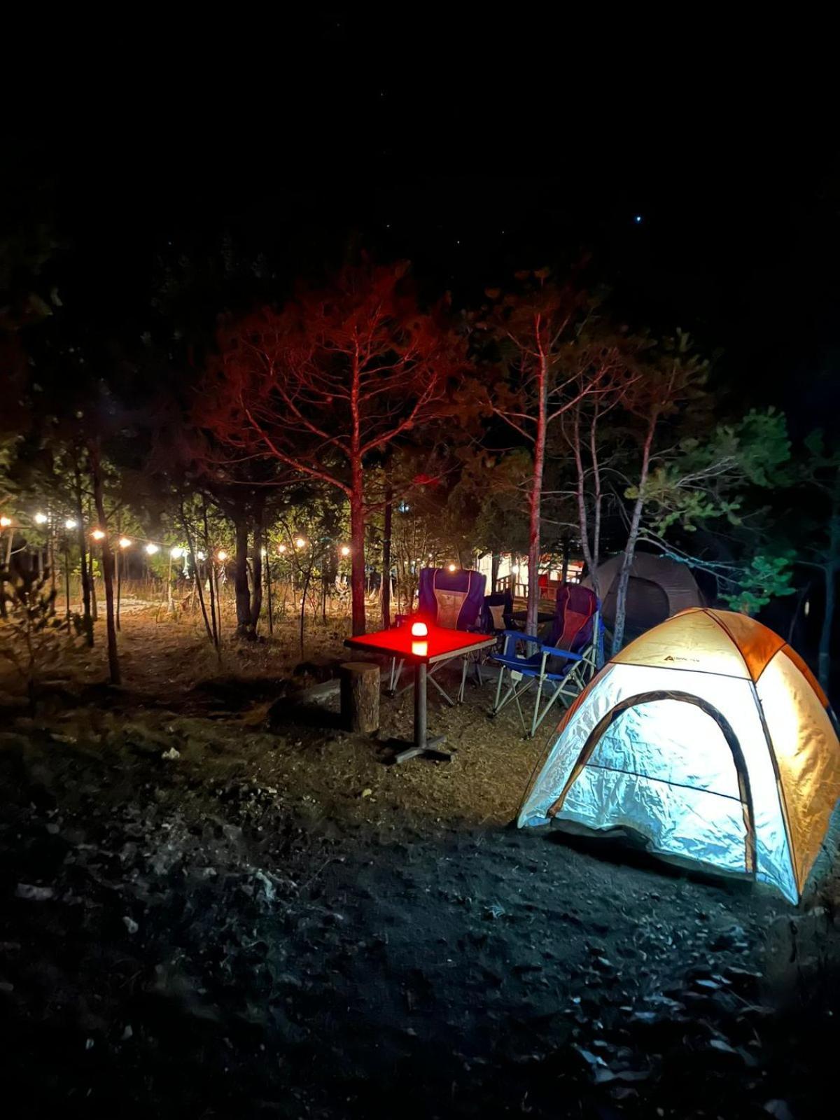 Los Lirios Camping En La Sierra De Arteaga מראה חיצוני תמונה