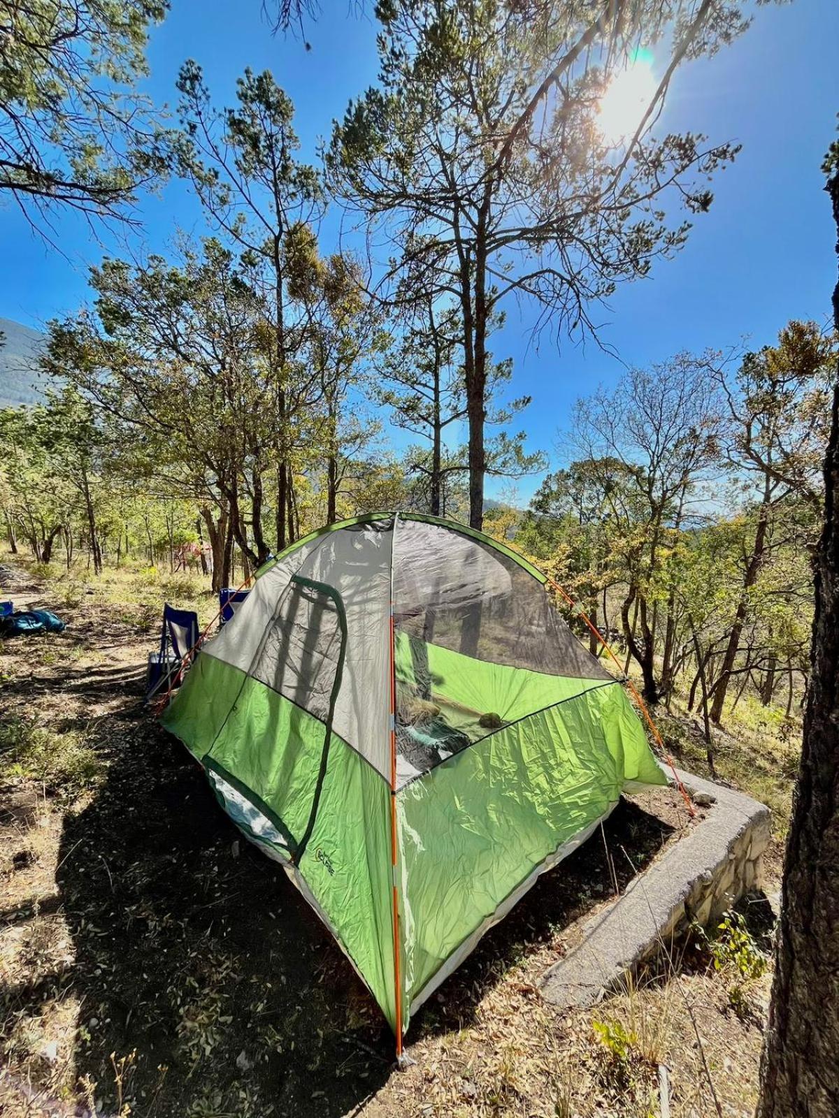 Los Lirios Camping En La Sierra De Arteaga מראה חיצוני תמונה