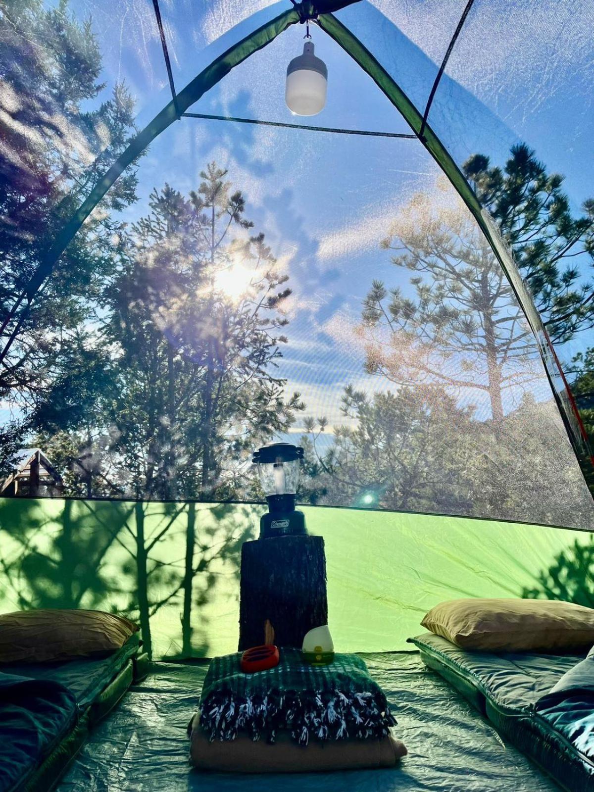 Los Lirios Camping En La Sierra De Arteaga מראה חיצוני תמונה