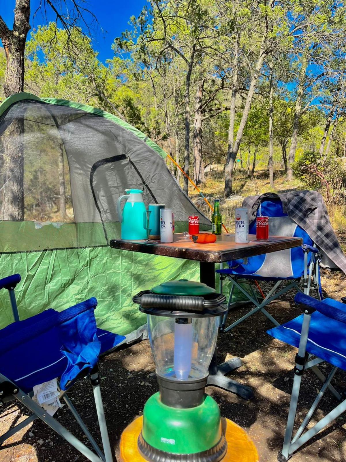 Los Lirios Camping En La Sierra De Arteaga מראה חיצוני תמונה