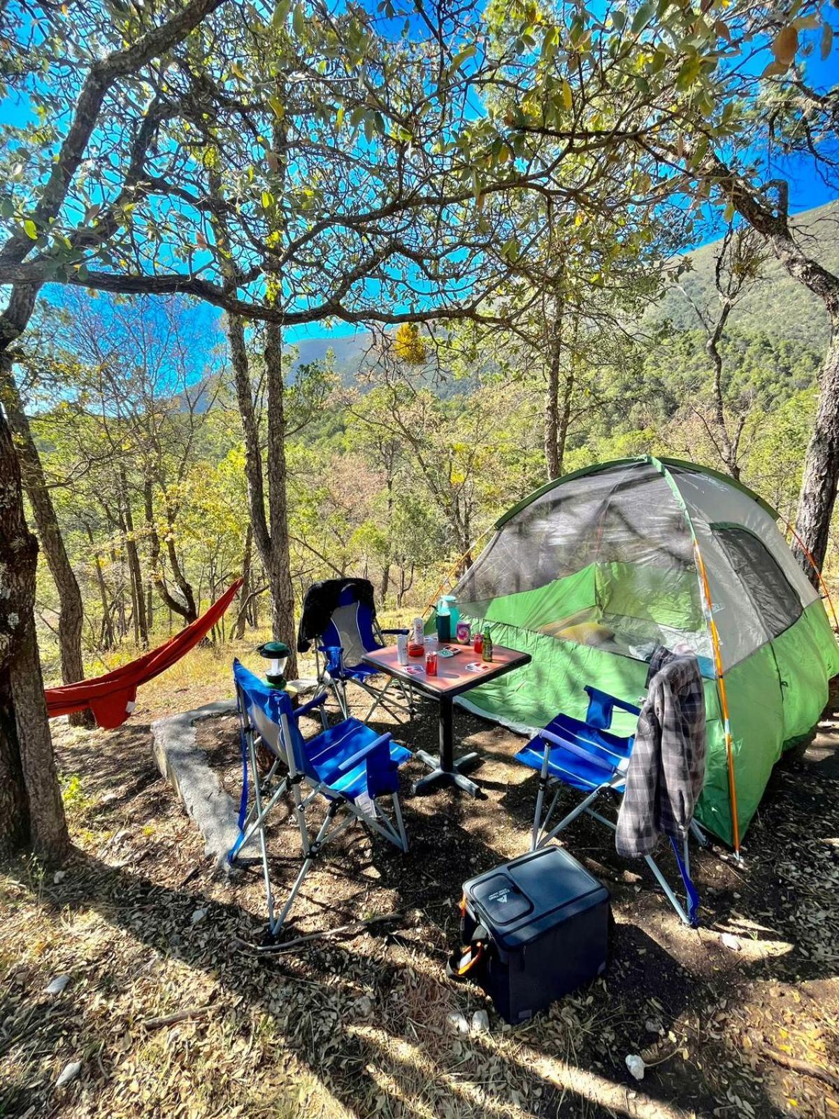 Los Lirios Camping En La Sierra De Arteaga מראה חיצוני תמונה
